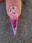 Best Nails - Combined nail decoration